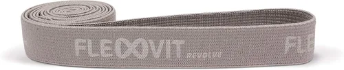 Vista 8 de FLEXVIT Banda giratoria (40 pulgadas de longitud) - Banda de resistencia de tela de grado profesional - Banda de ejercicio de comodidad superior