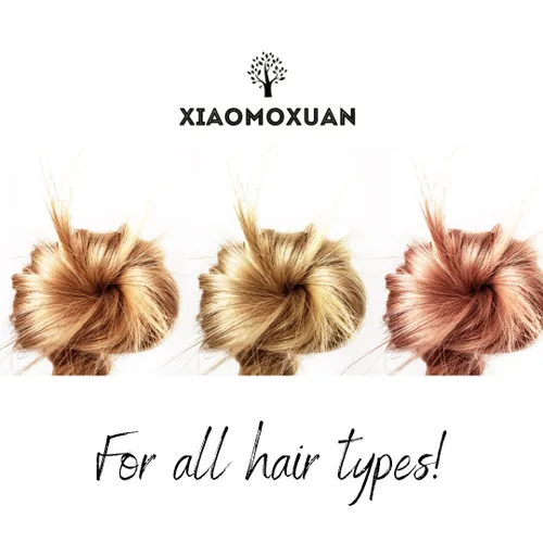 Vista 7 de Xiaomoxuan Champú orgánico de aceite de árbol de té - Hidratante para cabello seco, tratamiento del cuero cabelludo, sin sulfatos - enlace