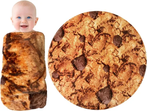 Vista 12 de mermaker Cobija de doble cara con estampado de tortilla para burritos