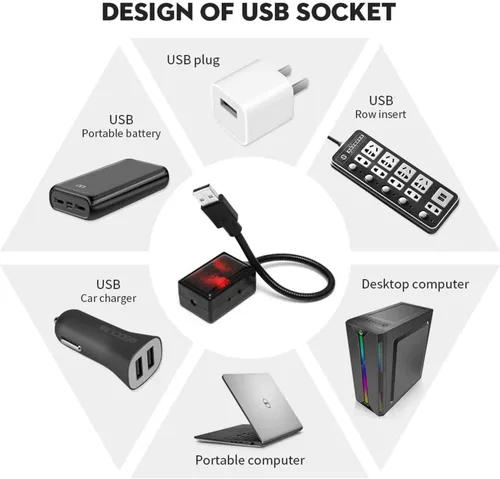 Vista 5 de SOCAL-LED LIGHTING Luz de noche USB para coche, proyector de estrellas azul y morado, luces LED decorativas románticas para techo y techo