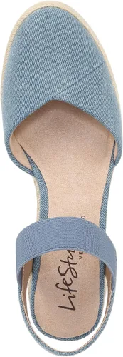 Vista 5 de LifeStride Alpargatas de cuña Kimmie para mujer
