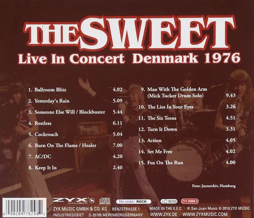 Vista 2 de Live in Concert 1976