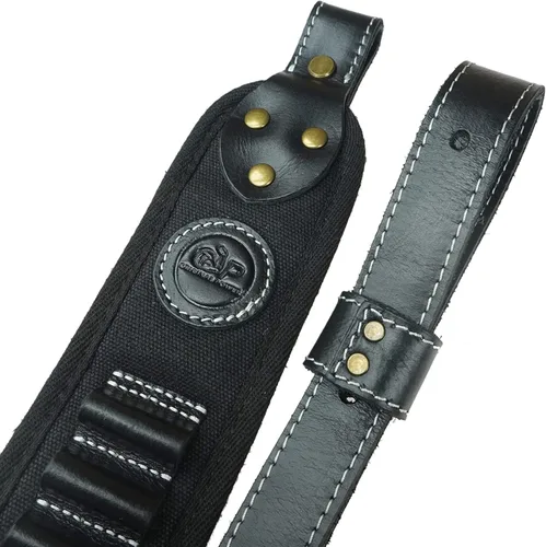 Vista 9 de Arma de lona de cuero con funda de soporte de carcasa para 12ga .22lr .45-70 .308 .30-06 Cal