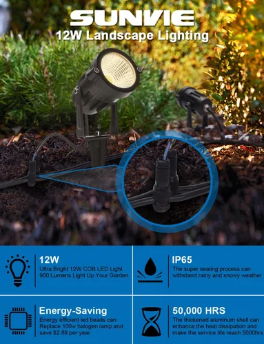Vista 6 de SUNVIE Conectores de iluminación de paisaje, conector Fastlock de cable de bajo voltaje, conector de bajo voltaje impermeable de calibre 12-14