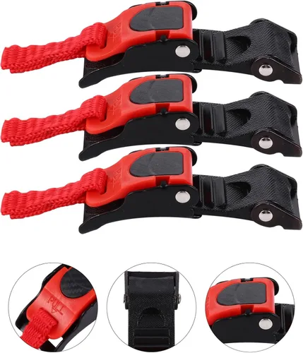 Vista 7 de 3pcs Quick Release Helmet Buckle for Helmet Straps Safety Hat Buckles Accessories