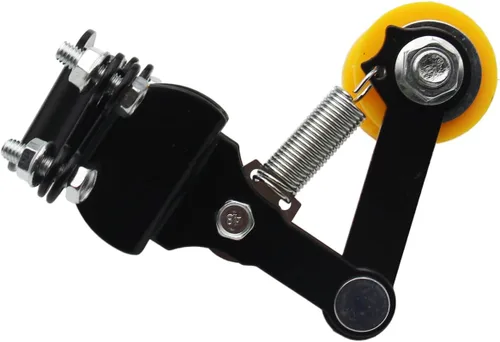 Vista 7 de Conjunto de guía tensor de cadena universal para ATV, mini moto, moto de cross, kart (Amarillo1)
