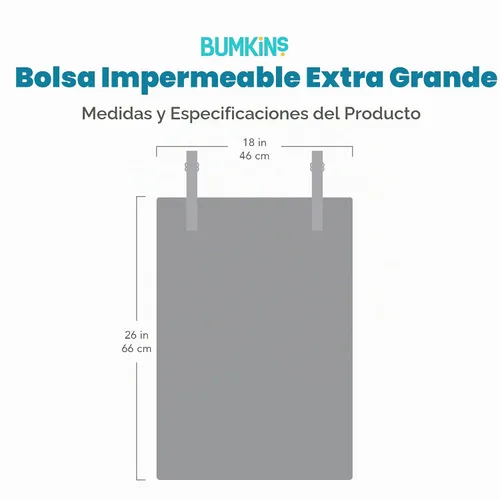Vista 7 de Bumkins Disney Bolsa impermeable colgante para cosas mojadas grande para bebé, lavandería, ropa sucia, viaje, traje de baño, pañales de tela C3