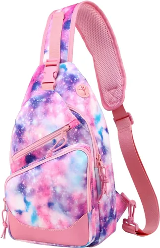 Vista 11 de VASCHY Bolso bandolera para hombres y mujeres, una correa sobre el hombro, mochila cruzada para el pecho, para senderismo, viajes, exteriores