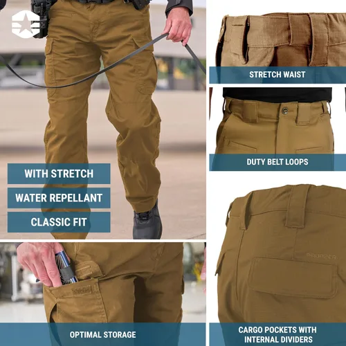 Vista 38 de Propper Pantalón Kinetic para hombre Negro