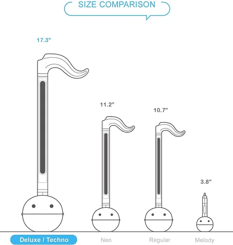 Vista 7 de Otamatone Deluxe [Sanrio Gudetama] Instrumento Musical Electrónico Sintetizador Portátil de Japón Maywa Denki de Japón