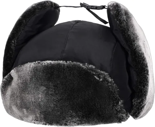 Vista 5 de Gorro trampero de piel sintética Ushanka con máscara facial resistente al viento