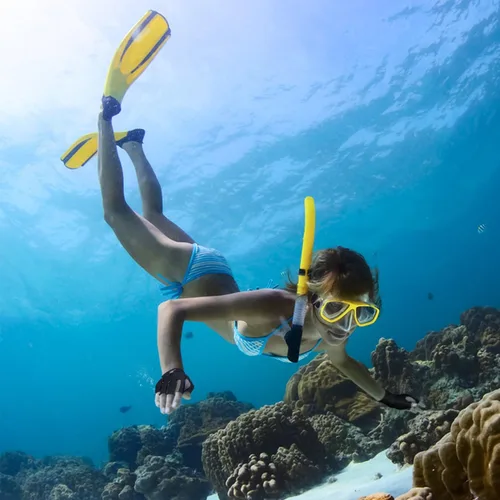 Vista 5 de FitsT4 Sports Guantes de medio dedo con palma acolchada para buceo, vela, moto acuática, paddle surf, kayak y esquí acuático, adecuado para hombres