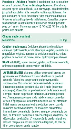 Vista 6 de Jamieson Laboratories Suplemento de melatonina, 10 mg, 100