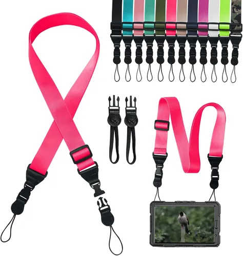 Vista 19 de Correa de hombro ajustable Gowjaw: Correa de nylon cómoda para iPad/Samsung Tablet con lanyard para el cuello, funda para iPad/cámara/binoculares