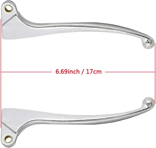 Vista 5 de motoparty Palanca de Freno y Embrague para Honda XL 175 185 / CM 185 200 250/ XR 185 250/ CL200 CB250 TL250 CR250 MR250 MT250 SL350