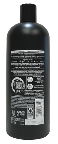 Vista 2 de Tresemme - Champú Flawless Curls Coconut Essence, 28 onzas líquidas (paquete de 4)