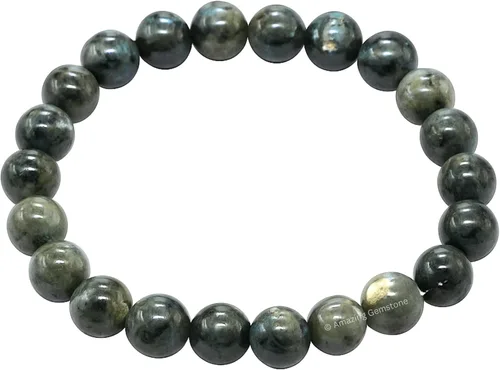 Vista 286 de Amazing Gemstone Crystal Bracelet for Women Men's Gifts - Protection Healing Crystal Bracelet - 8mm Gemstone Beaded Stretchable Bracelet Pulseras
