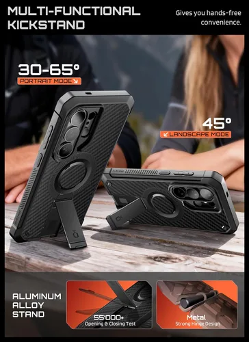 Vista 6 de SUPCASE Funda para Samsung Galaxy S26 Ultra con soporte incorporado
