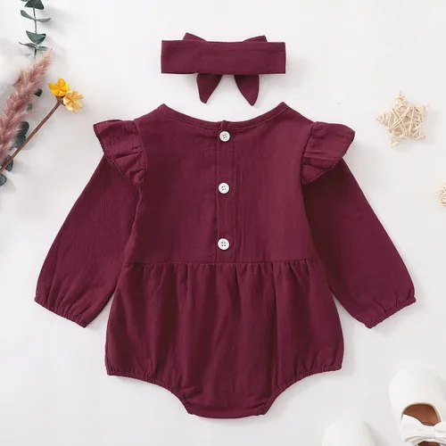 Vista 30 de Shalofer Traje de primer cumpleaños para bebé niña con diadema