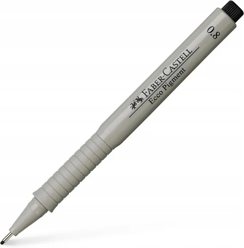 Vista 10 de Faber-Castell Ecco Pigment - Bolígrafo de punta de fibra, 0.016 in, color negro
