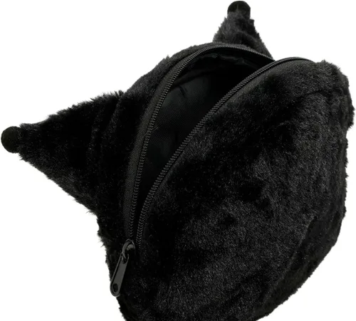 Vista 4 de Kuromi - Juego de bolsas de cosméticos – Paquete con bolsa de cosméticos Sanrio para maquillaje, artículos de tocador de tamaño de viaje, más