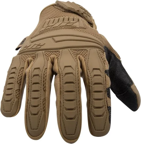 Vista 2 de 212 Performance Guantes de trabajo de protección contra impactos resistentes a cortes, EN nivel 3, malla de aire transpirable, puño ajustable
