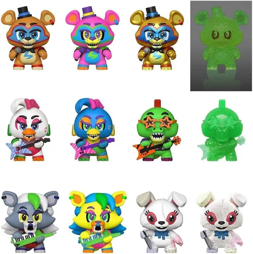 Vista 3 de Funko Mystery Mini's: Five Nights at Freddy's, Security Breach - Una figura misteriosa, multicolor, 3 pulgadas