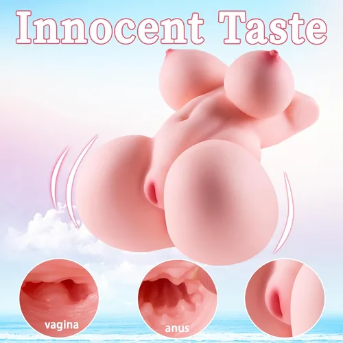 Vista 4 de Mini muñecas sexuales de 1.65 lb, masturbador masculino pequeño, estimulador masculino, juguetes sexuales para hombres, juguete anal, mini coño