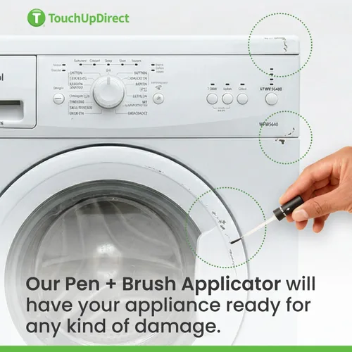 Vista 3 de TouchUpDirect Perfect Match - Pintura de retoque negra para electrodomésticos Whirlpool Negro (WHI002)