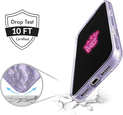 Vista 120 de VELVET CAVIAR Funda para iPhone 15, compatible con MagSafe, probada contra caídas de 10 pies, fundas protectoras de diseño, leopardo color rosa