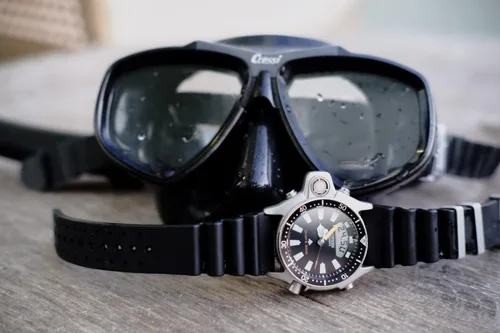 Vista 5 de Citizen Reloj Maine Promaster para hombre, tono plateado, correa, Tono plateado, Correa