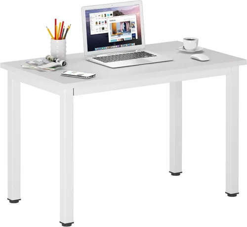 Vista 40 de DlandHome - Escritorio pequeño para computadora de 31.5 pulgadas para oficina en casa, color negro