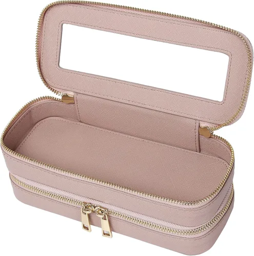 Vista 31 de Bolsa de maquillaje transparente (negro L)