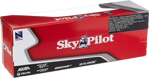 Vista 4 de Sky Pilot UH-60, negro halcón, Diecast, réplica de helicóptero a escala de 1:60