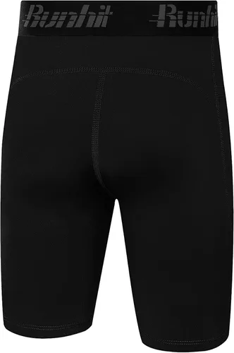 Vista 3 de Runhit Youth Boys' Compression Shorts,Boys Performance Athletic Base Layers Underwear Sports Shorts Side Pocket