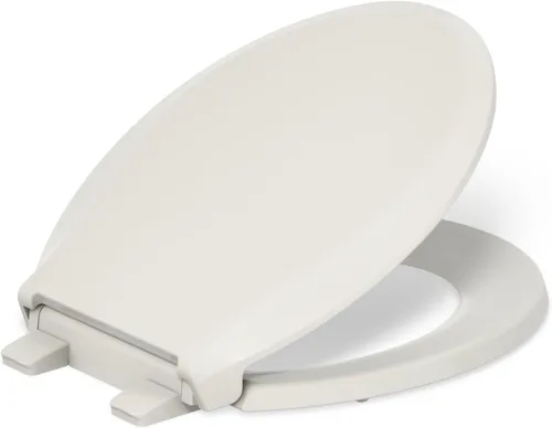 Vista 36 de KOHLER 4639-RL-0 Cachet ReadyLatch Asiento de inodoro redondo con cierre suave, color blanco