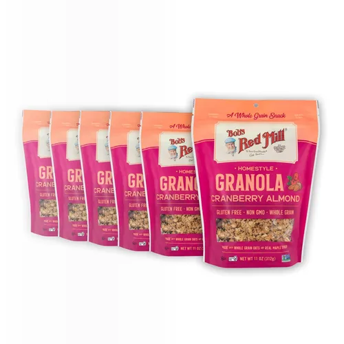 Vista 12 de Bob's Red Mill Granola de especias de coco, 11 onzas (paquete de 6), sin OMG, grano entero, Kosher