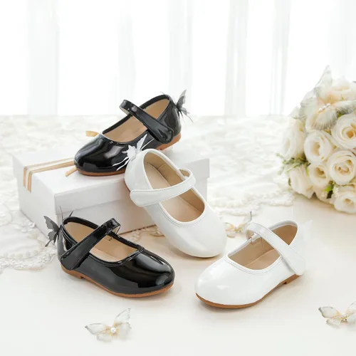 Vista 5 de ESTINE Mary Jane - Zapatos planos de ballet para niñas pequeñas y niñas pequeñas