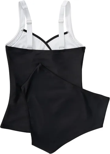 Vista 35 de SUUKSESS Traje de baño tankini sexy con efecto de realce y control de abdomen para mujer