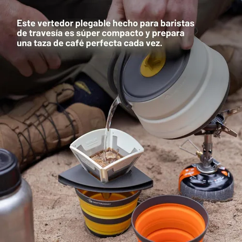 Vista 2 de Sea to Summit Frontier UL Cafetera de Vertido Plegable para Acampar