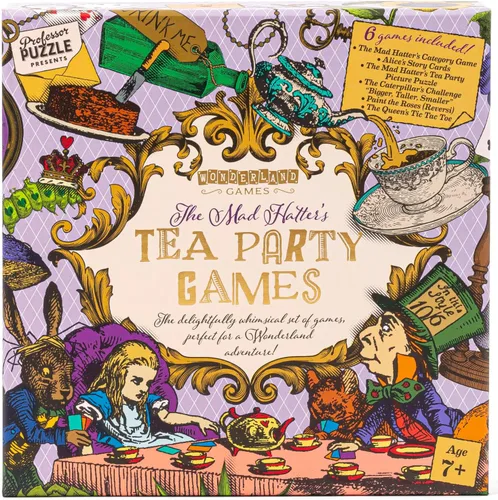 Vista 9 de Professor PUZZLE Juegos de fiesta de té del Sombrerero Loco