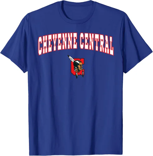 Vista 17 de Cheyenne Central High School Indians T-Shirt C2