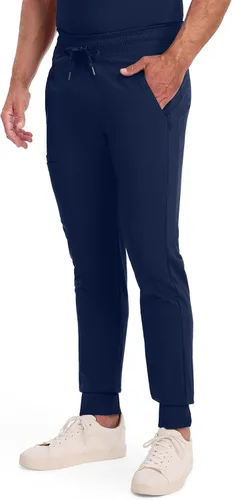 Vista 6 de Cherokee Infinity CK004A - Pantalón de tiro medio para hombre Azul marino