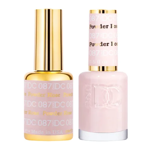 Vista 30 de DND - Juego de esmaltes de gel, colección beige nude, esmalte de gel UV/LED y esmalte de uñas secado al aire, dúo de esmalte a juego sin astillas