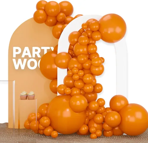 Vista 76 de PartyWoo - Globos de color albaricoque retro, 120 unidades de 5 pulgadas, de látex, para arco de globos, decoración de fiesta y de cumpleaños