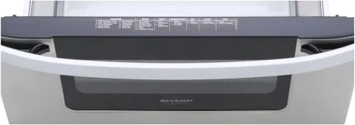Vista 5 de SHARP KB6524PSY Horno de Microondas con Cajón, 24 pulgadas, 1.2 pies cúbicos, 950 vatios, Panel de Control Táctil Angulado, Acero Inoxidable 1.2