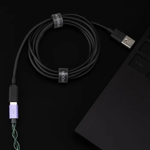 Vista 8 de Moondrop Rays Gaming Earphones USB-C DSP Game Sound Card lEMs Co-Tuned with Many Professional Players