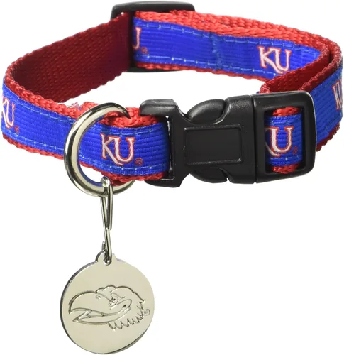 Vista 22 de Collar de perro de NCAA. PREMIUM cuello ajustable Collar de perros – Fútbol/Baloncesto para perros & gatos. Durable Collar de mascota de deportes