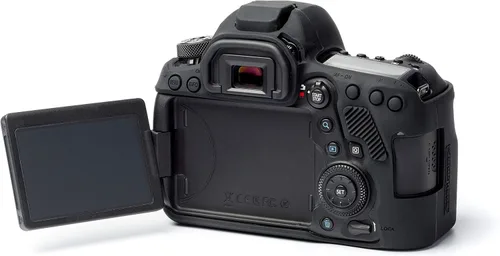 Vista 6 de easyCover Funda protectora de silicona para cámara Canon 6D Mark II, color negro