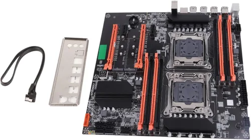 Vista 8 de Placa base de escritorio, DDR4 LGA2011 3 CPU para placa base X99, tarjeta de red Gigabit RTL8111H integrada, canal M.2 NVMEPCIE X4, SATA3.0 USB3.0